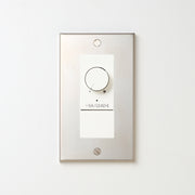 ステンレス素地 プレート <br>+ NK 正位相制御方式ライトコントロール＋ブランクチップ付　 ホワイト