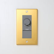 真鍮（素地） プレート <br>+ NK PWM制御方式(1ch)ライトコントロール＋ブランクチップ付　 グレー