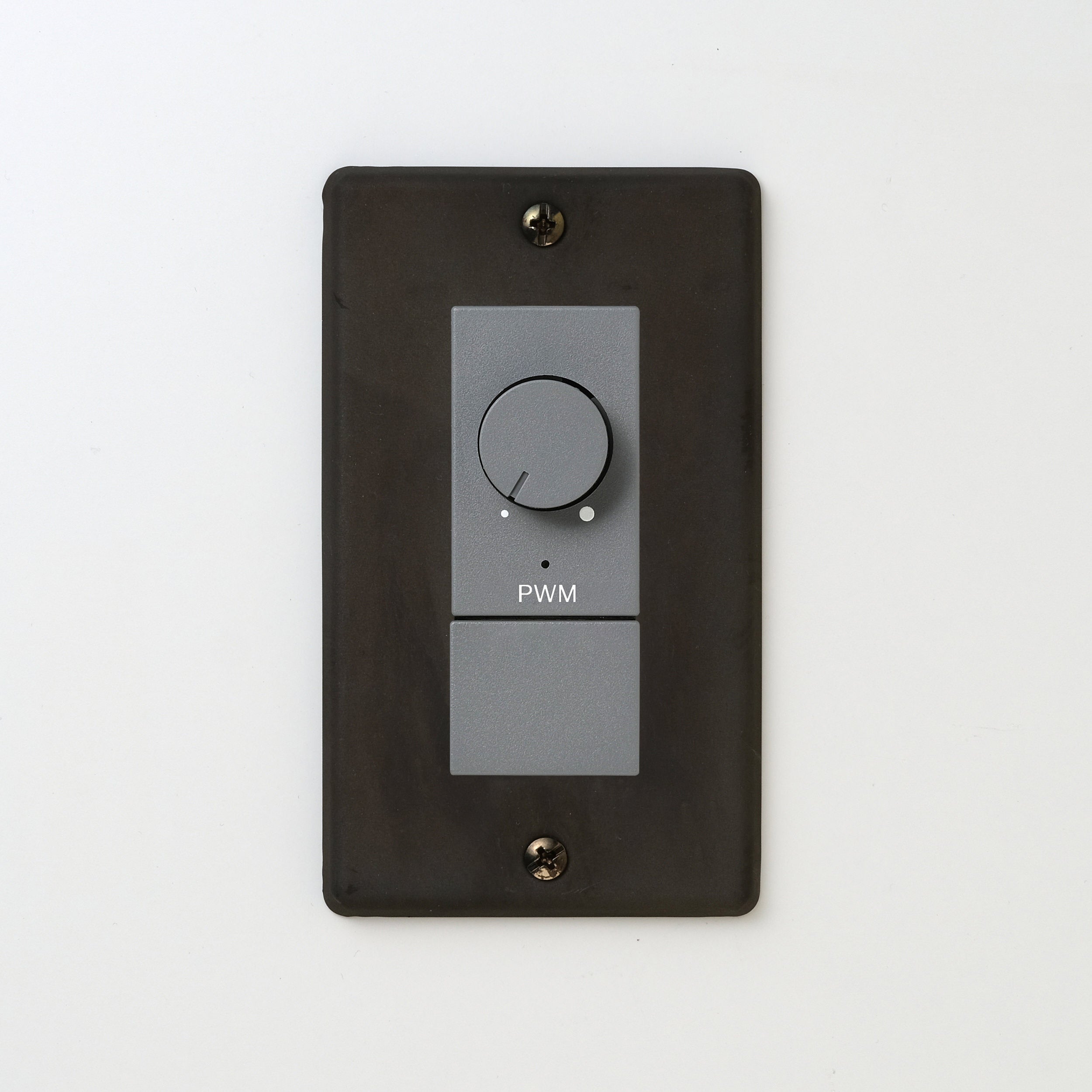 ステンレス（黒染）プレート <br>+ NK PWM制御方式(1ch)ライトコントロール＋ブランクチップ付　 グレー