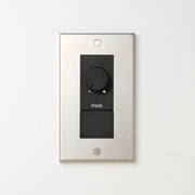 ステンレス素地 プレート <br>+ NK PWM制御方式(1ch)ライトコントロール＋ブランクチップ付　 ブラック