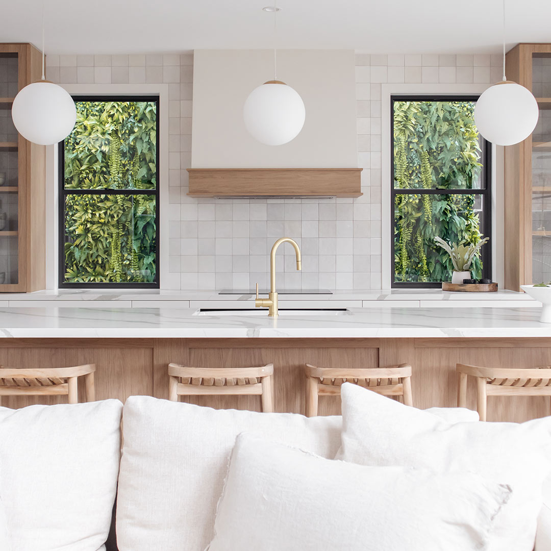 エリシアン・台付1穴 キッチン用混合水栓　ハンドシャワータイプ 真鍮