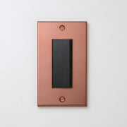 銅色（マット） プレート <br>+ NK スイッチシングル ブラック