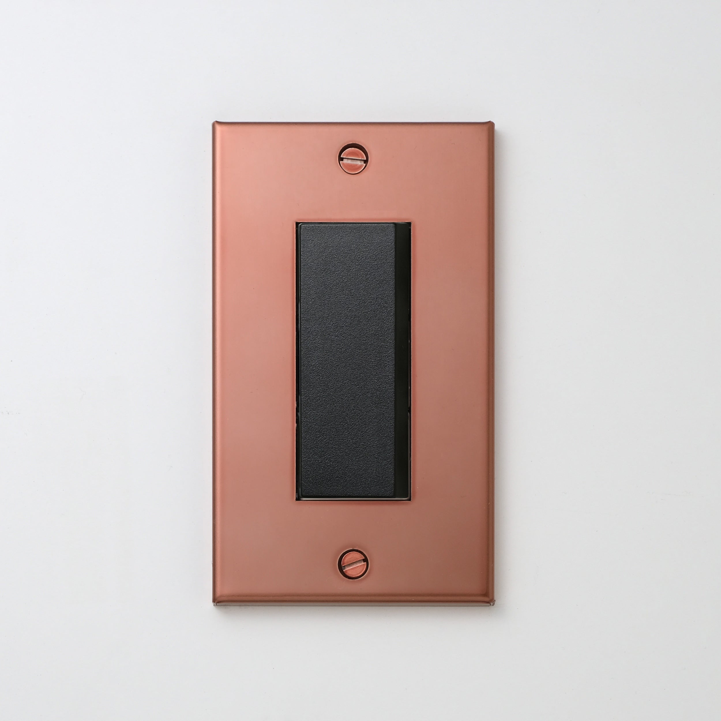 銅色（マット） プレート <br>+ NK スイッチシングル ブラック