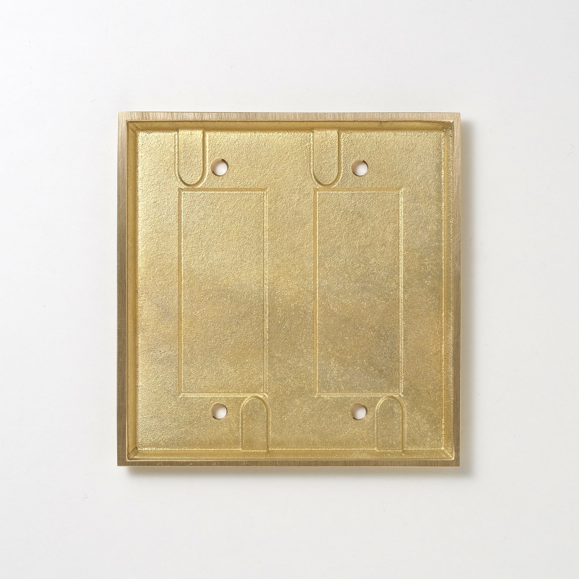 フタガミ プレート 真鍮 ２連ブランク用