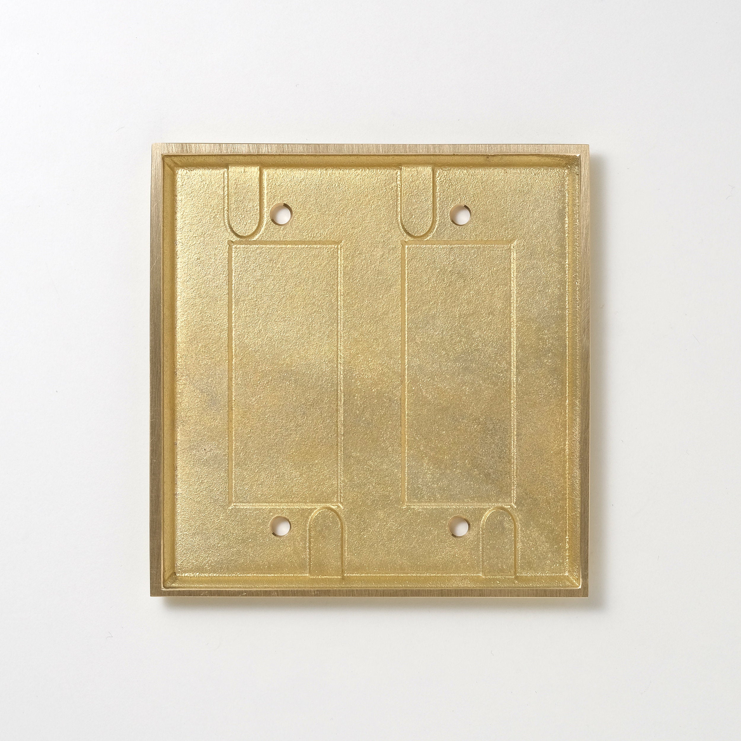 フタガミ プレート 真鍮 ２連ブランク用