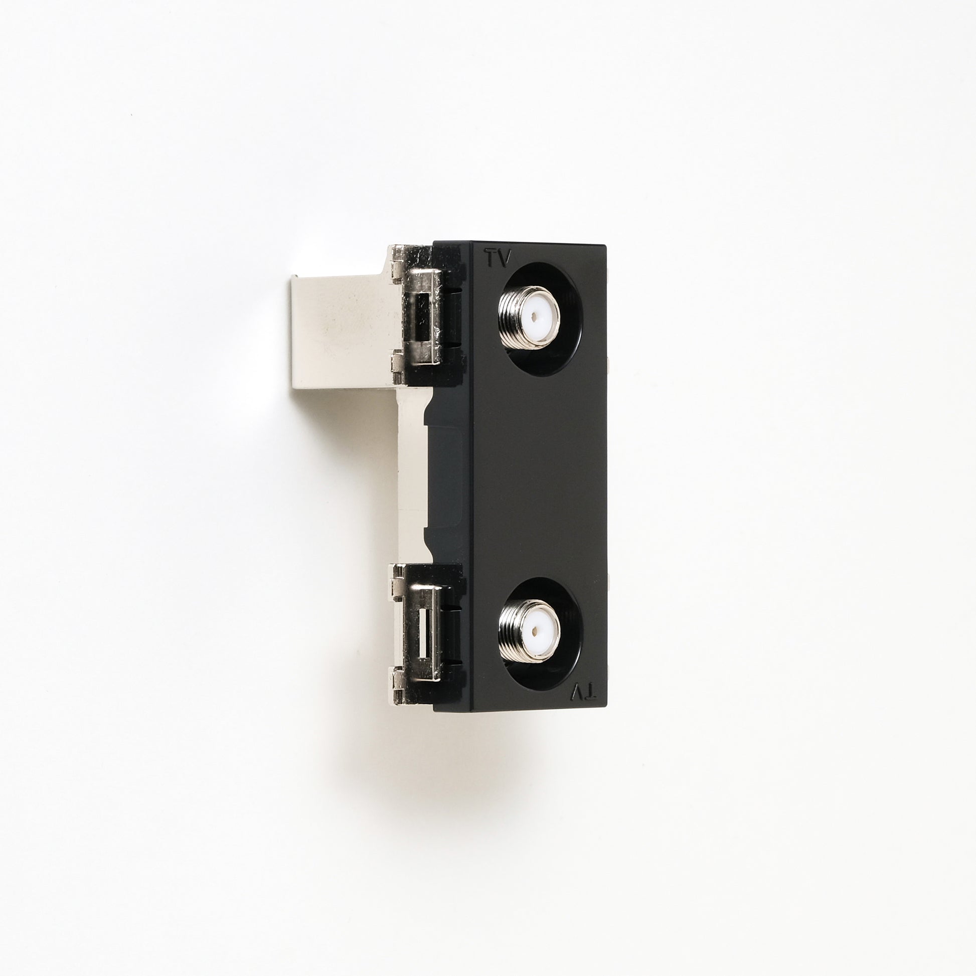 NKシリーズ　新4K8K衛星放送対応　埋込高シールド2端子テレビ端子　ブラック