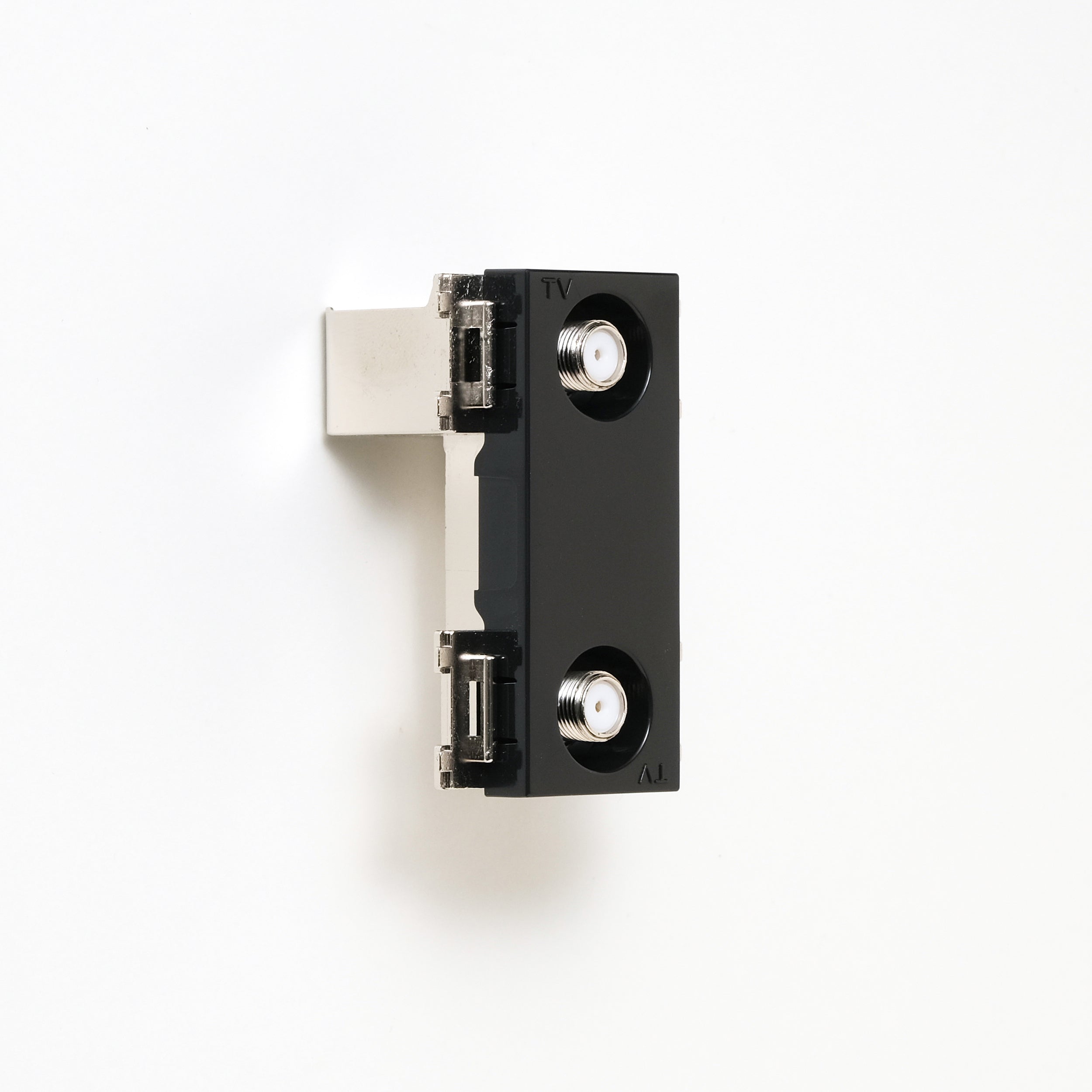 NKシリーズ　新4K8K衛星放送対応　埋込高シールド2端子テレビ端子　ブラック