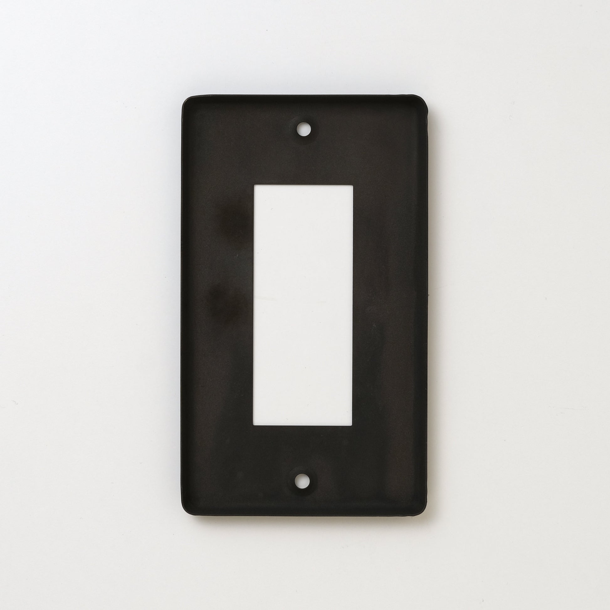 Metalist オリジナル  ステンレス黒染 プレート１連３口用 