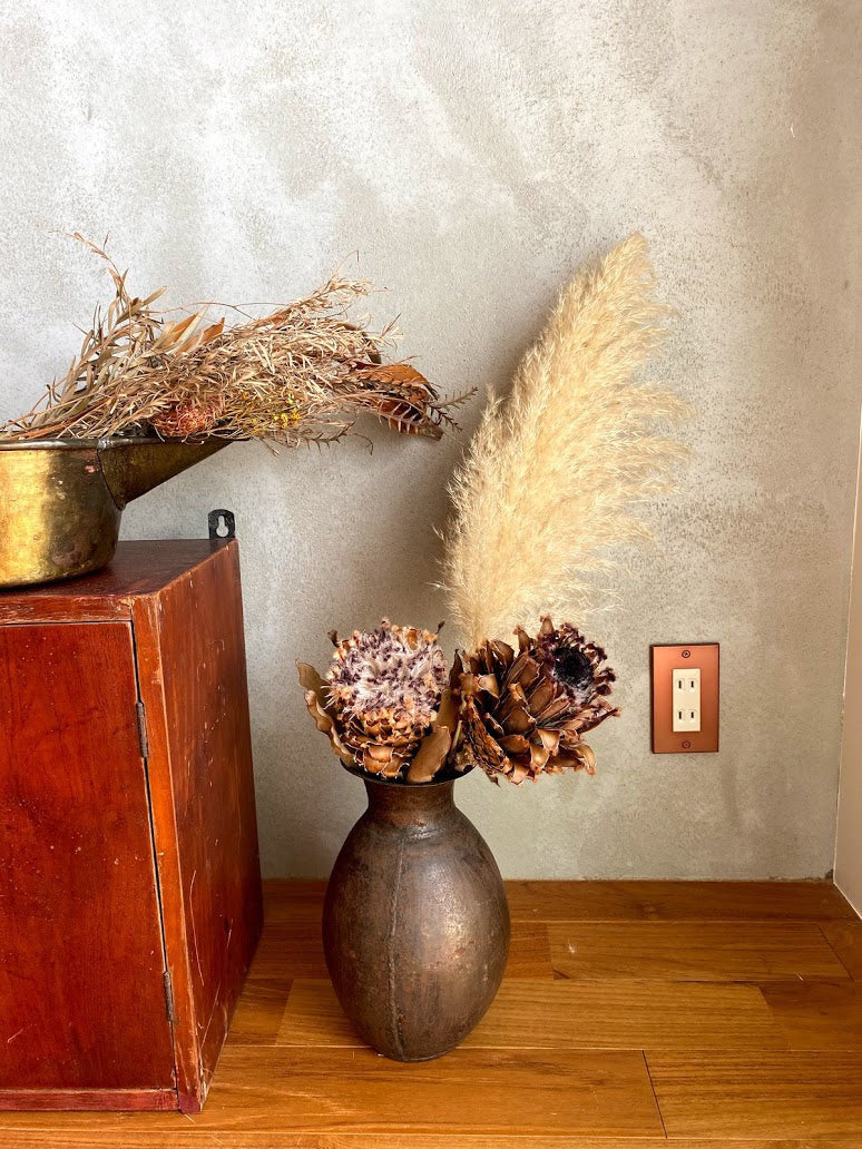 コンセンティック 銅色 プレート１連３口用 