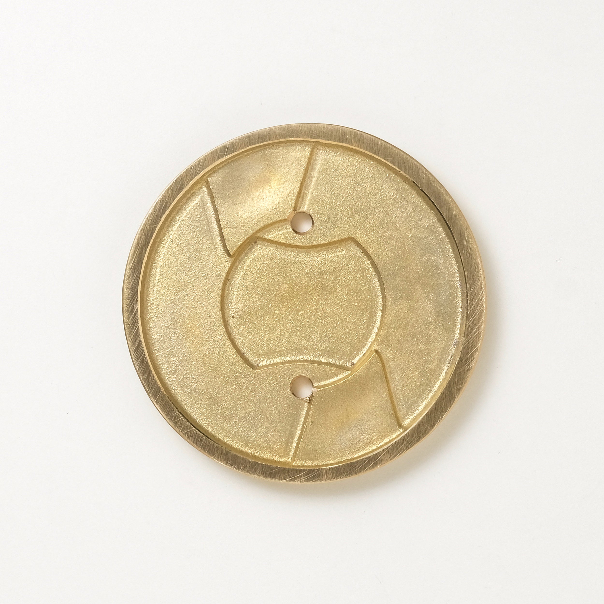 フタガミ プレート 真鍮 半連ブランク用　丸