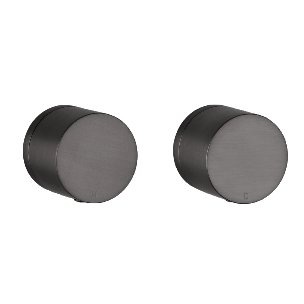 ミラニ・壁付2穴 混合水栓用ダイヤルハンドル