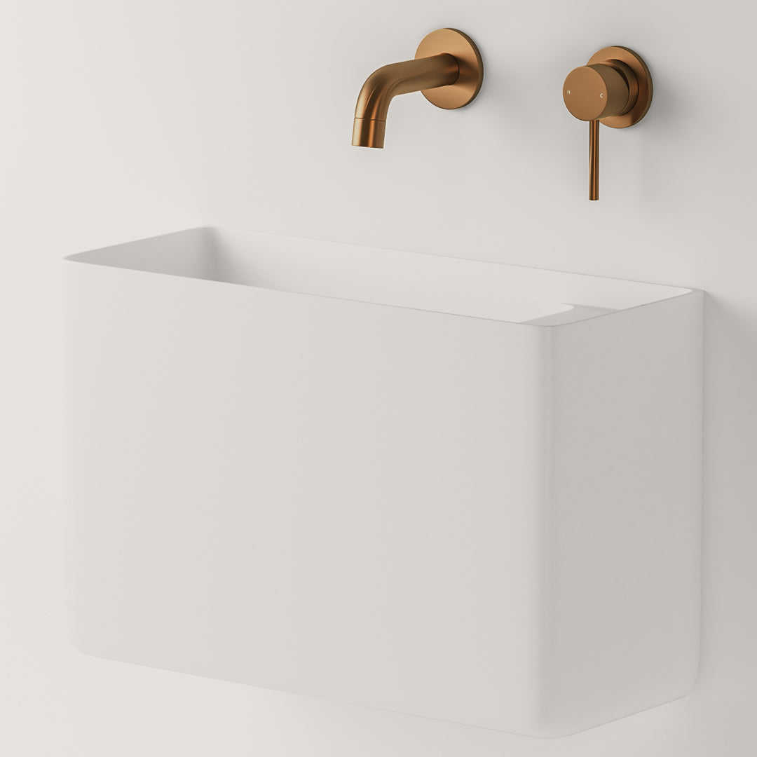 ミニ壁掛けスパウト 銅