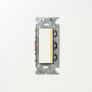 NKシリーズ　片切、3路チェックランプ（オレンジ）付スイッチシングル １連３口用 ホワイト