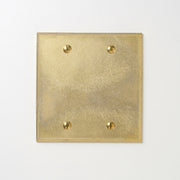 フタガミ プレート 真鍮 ２連ブランク用