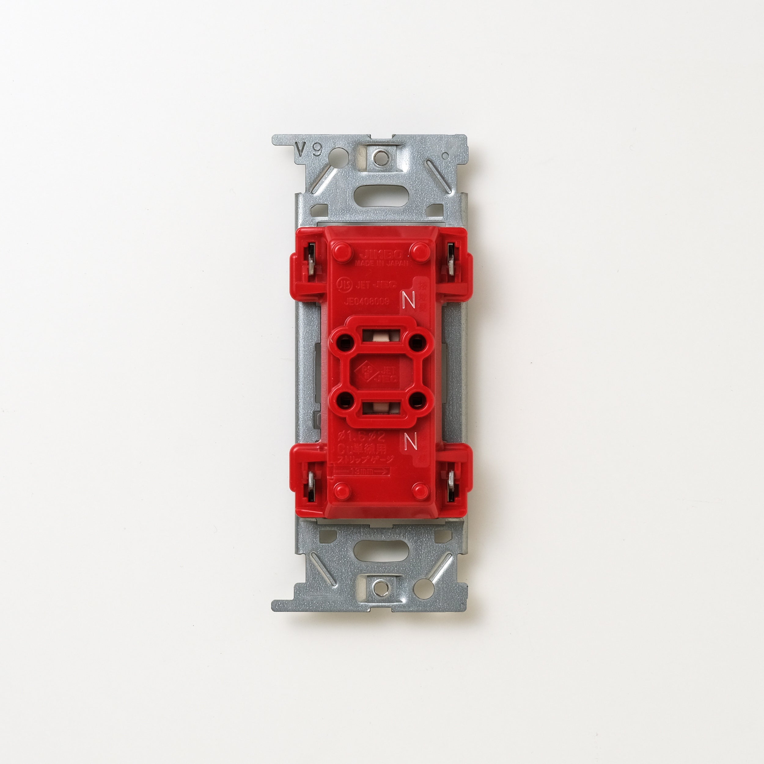 NKシリーズ　埋込ダブルコンセント　グレー