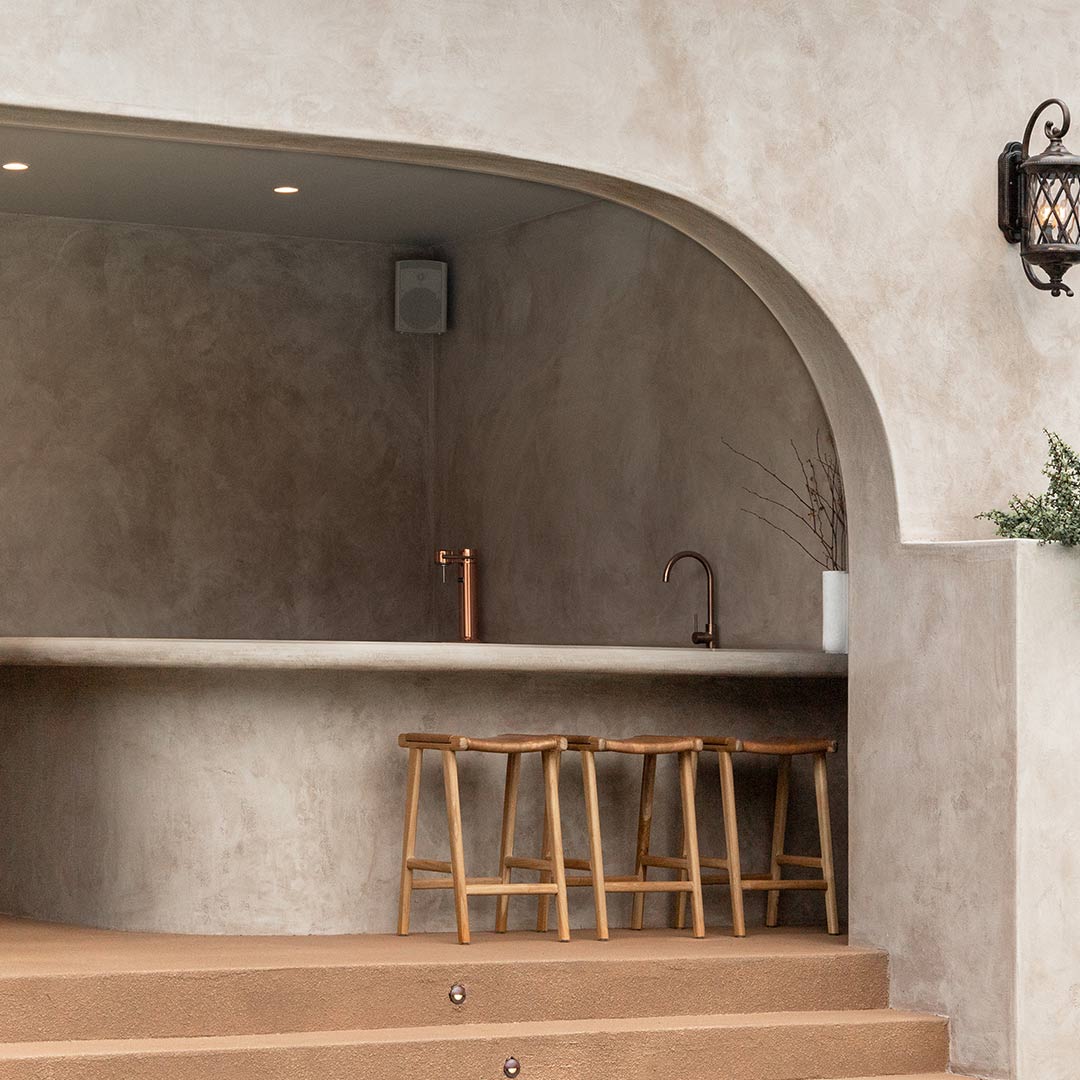 エリシアン・台付1穴 キッチン用混合水栓 銅