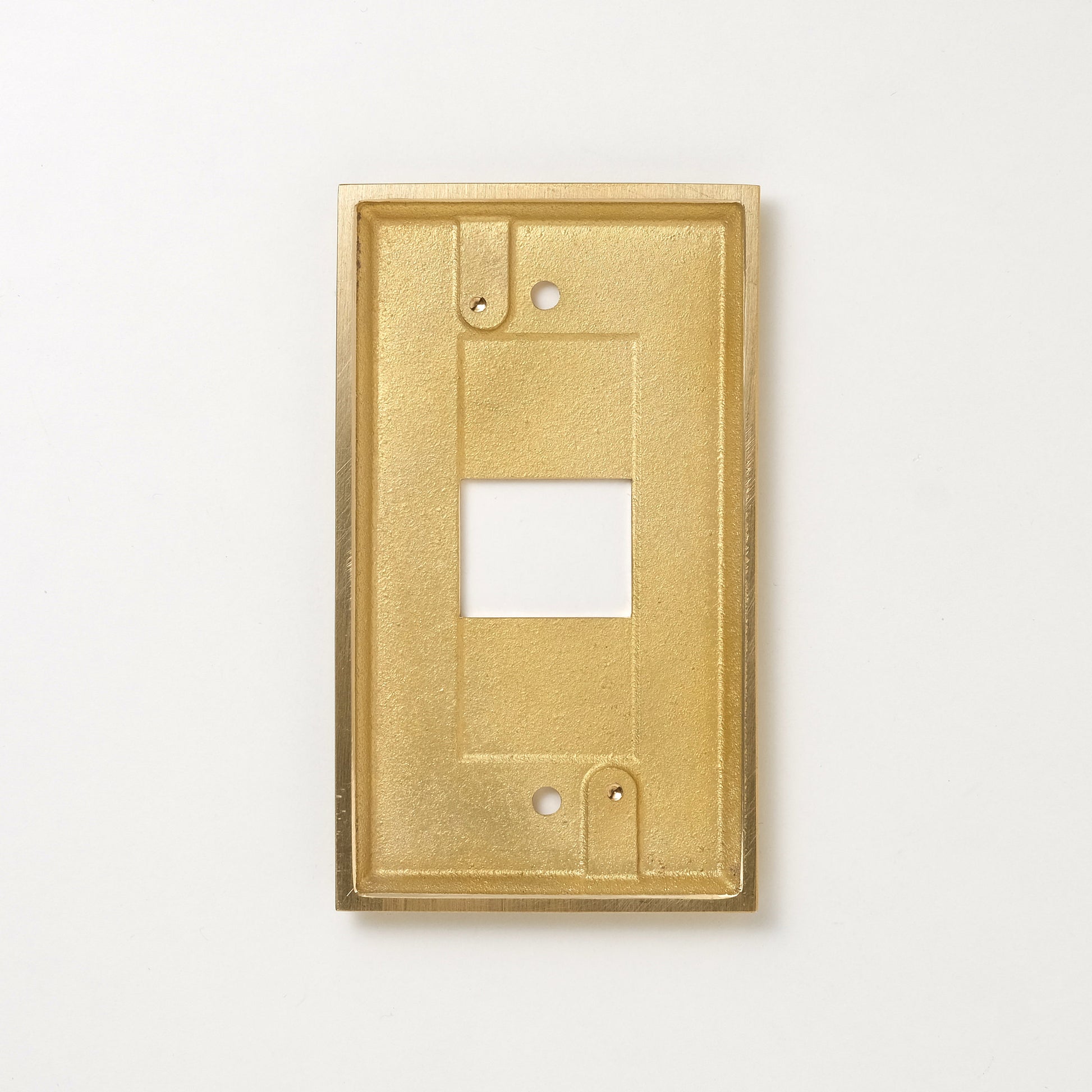 フタガミ プレート 真鍮 １連１口用