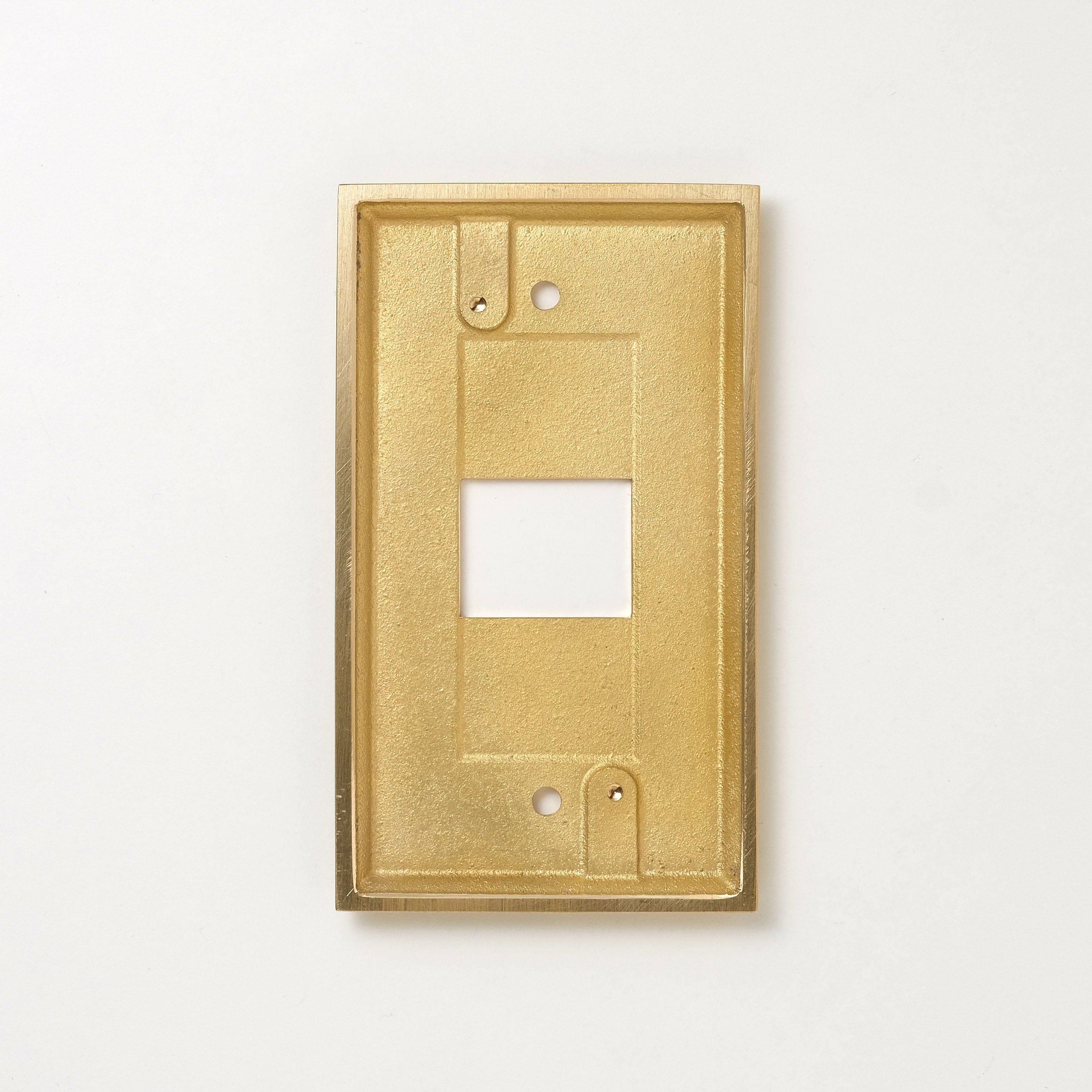 フタガミ プレート 真鍮 １連１口用