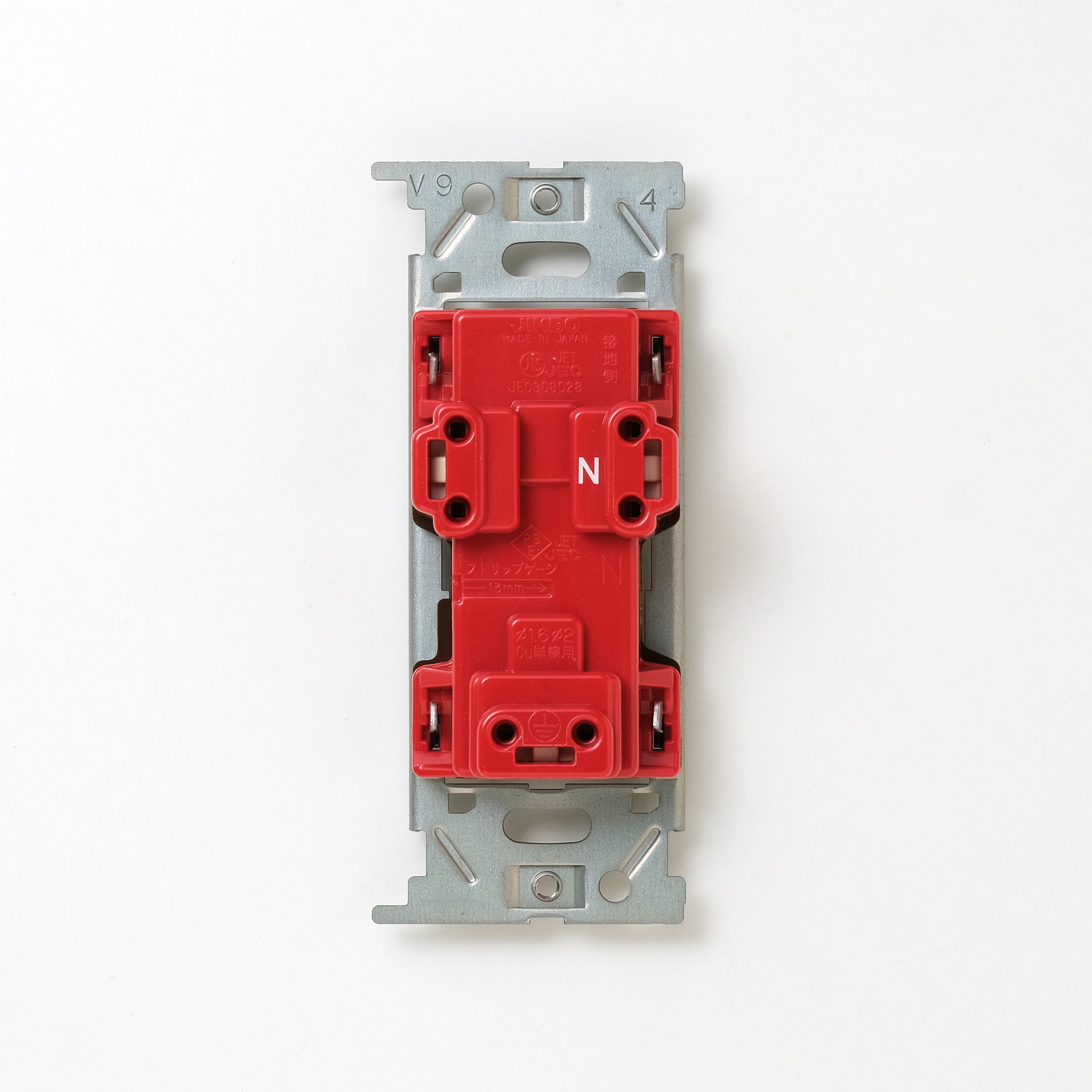 NKシリーズ　埋込アースターミナル付接地ダブルコンセント　チョコ