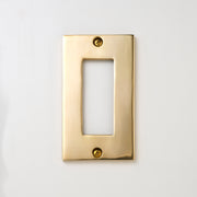 JC 真鍮素地 プレート１連３口用 