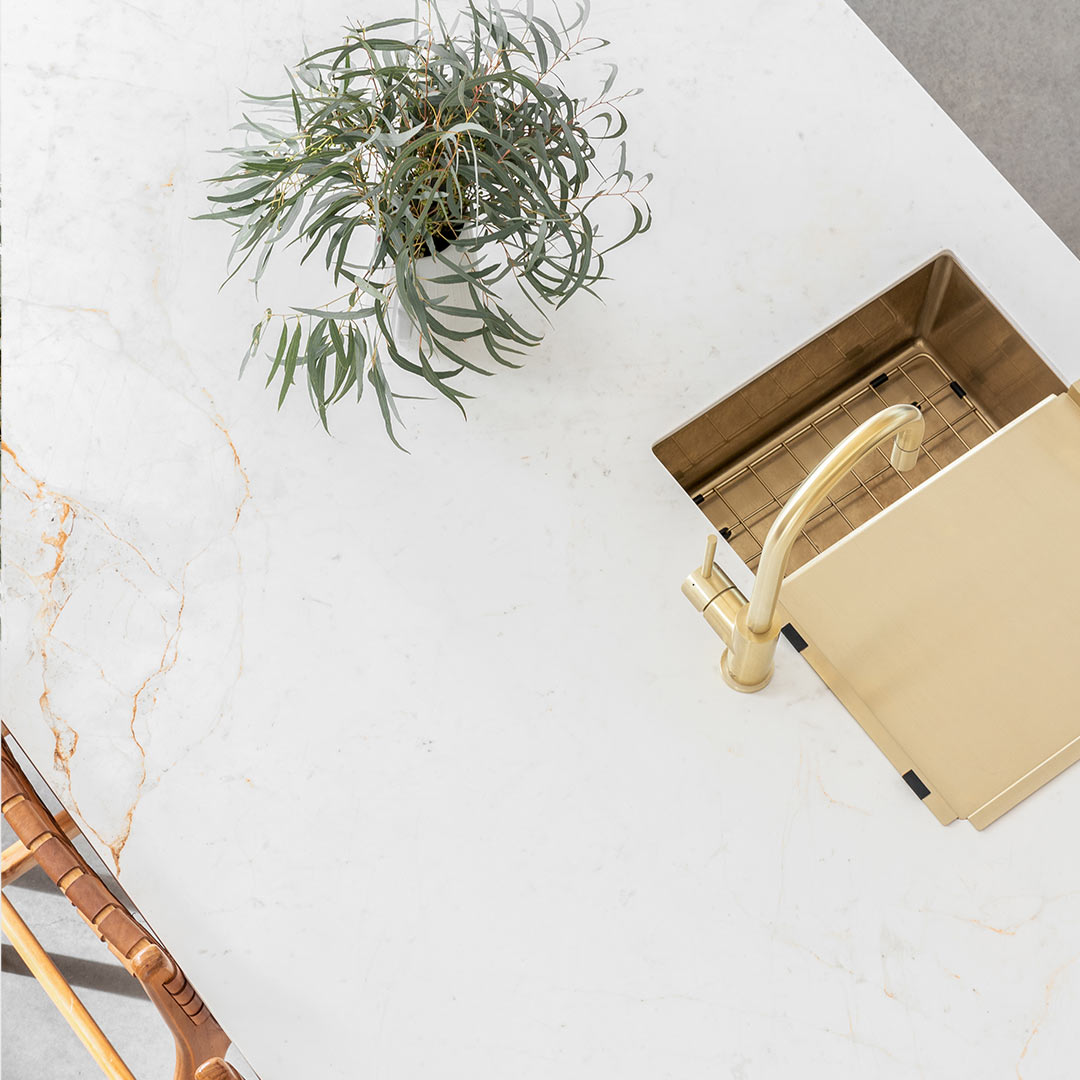 セバシングルシンク550mm（深）真鍮