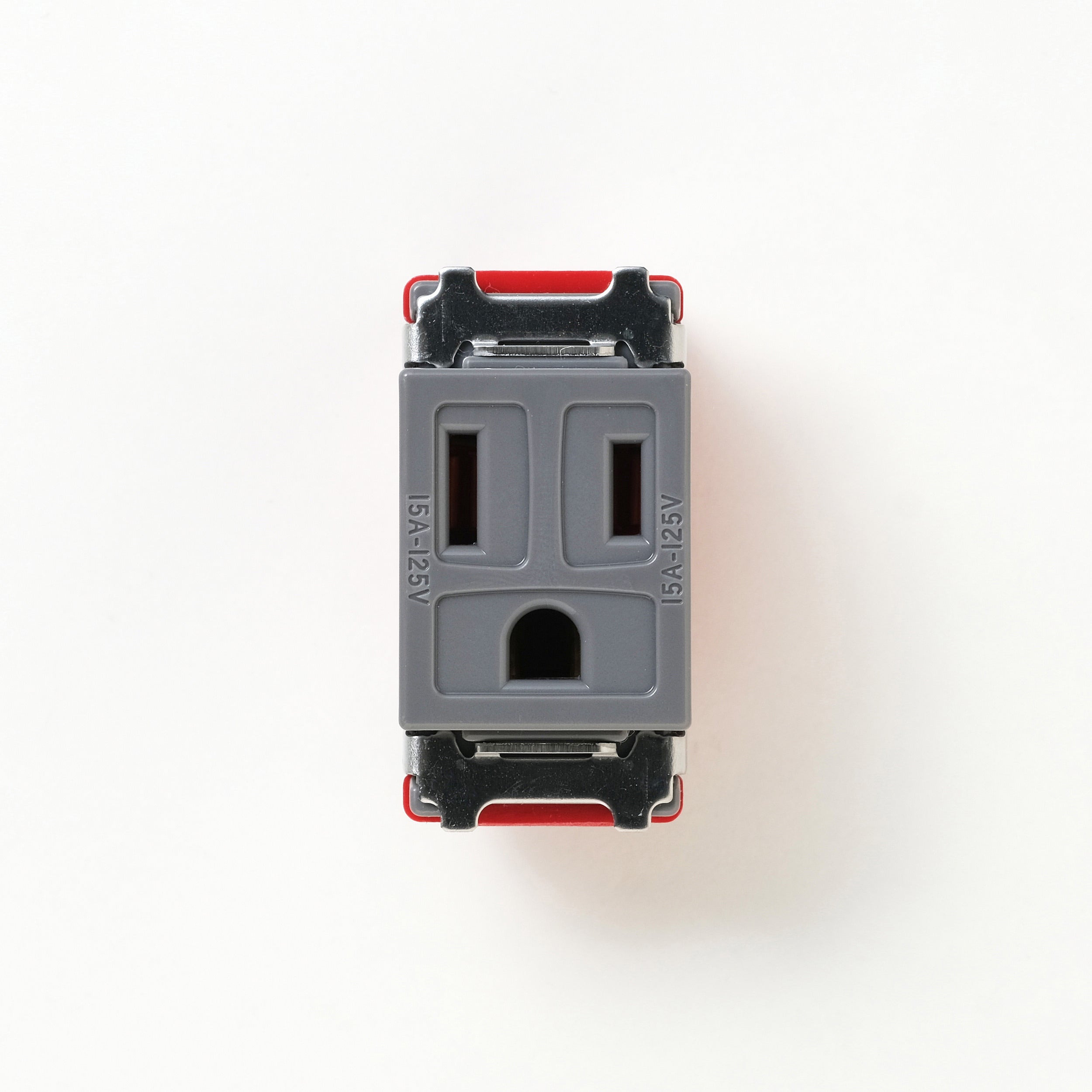 NKシリーズ　埋込接地コンセント　グレー