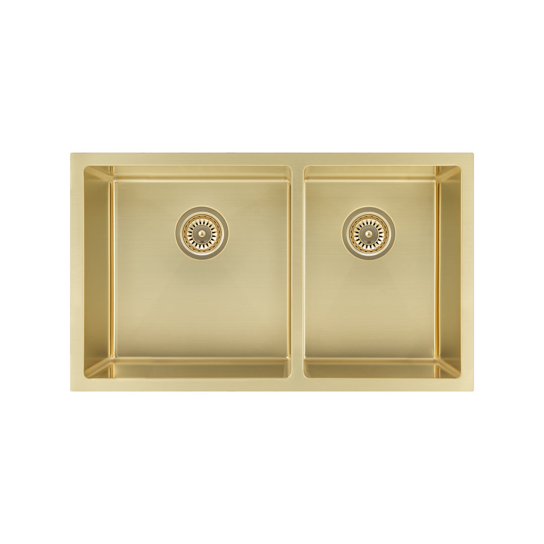 ヴィータ・２槽式キッチンシンク760mm