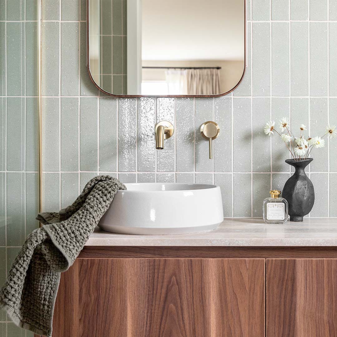 エリシアン・壁付1穴 混合水栓用ハンドル 真鍮