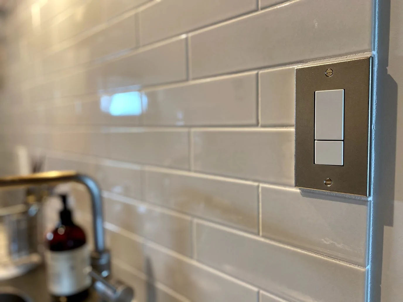 コンセンティック ステンレスバイブレーション プレート１連２口用 