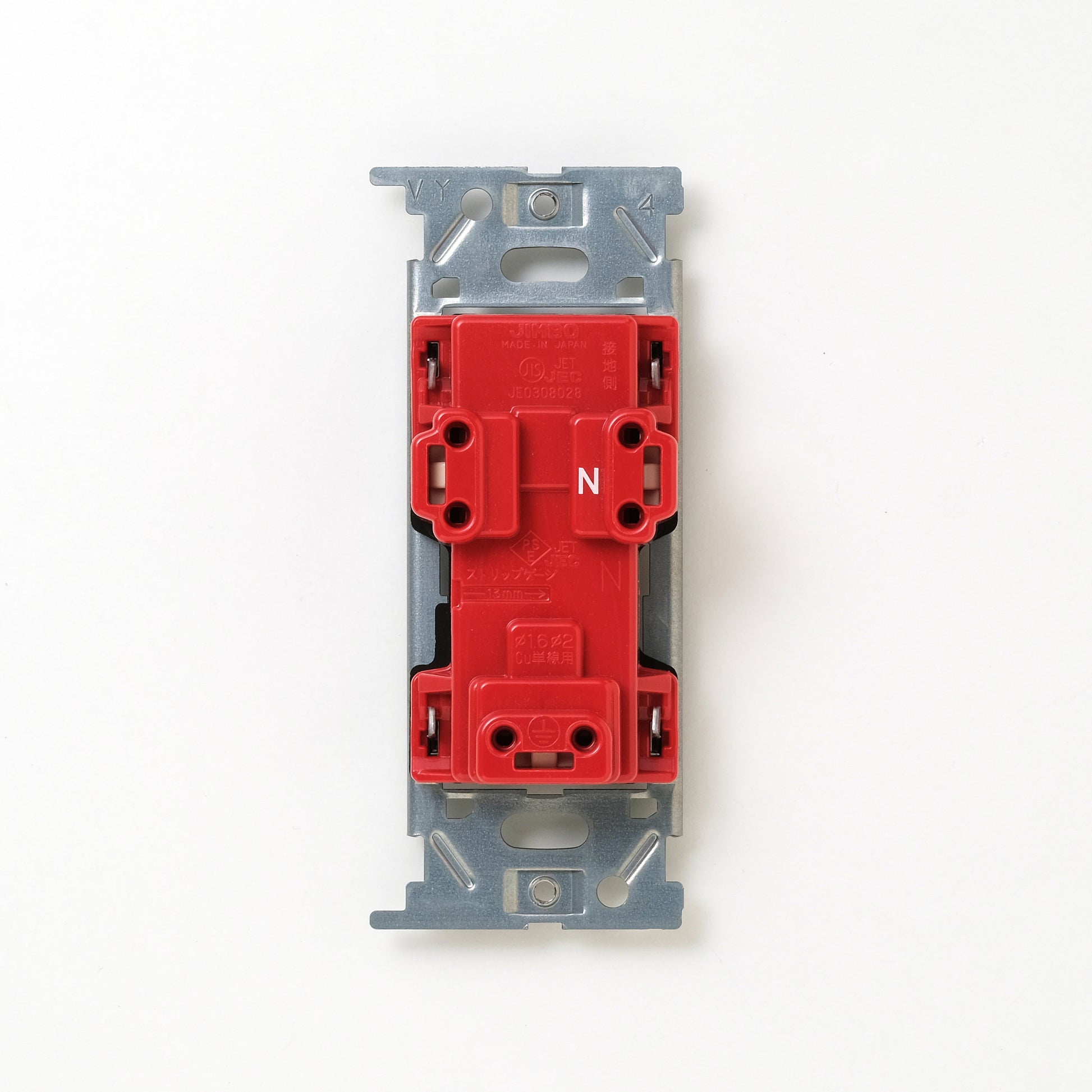 NKシリーズ　埋込アースターミナル付接地ダブルコンセント　ブラック