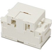 NKシリーズ　埋込モジュラジャック6極4心　ホワイト